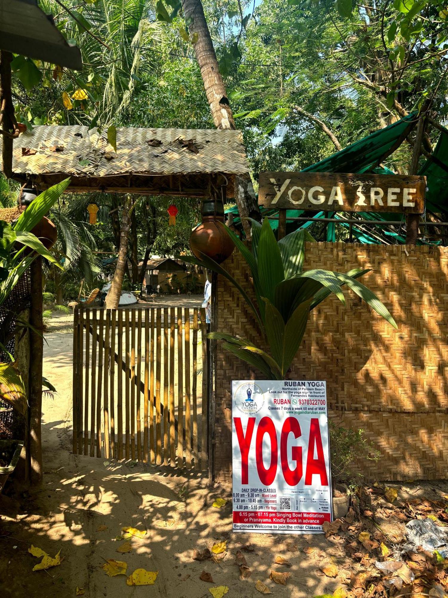 Ruban Yoga Hotel Palolem Exterior photo